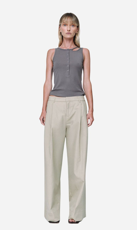 Wynn Hamlyn | Charlie Trouser - Taupe