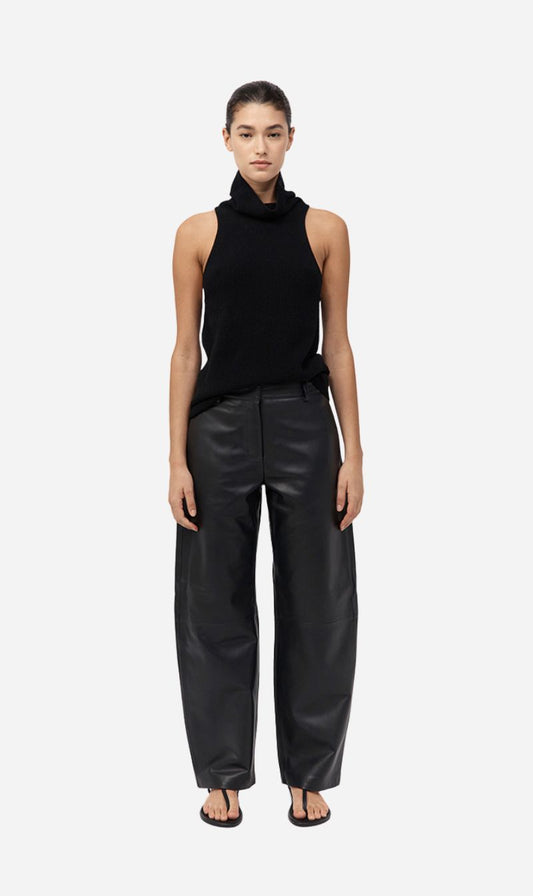 St Agni | Cashmere Blend Top - Black