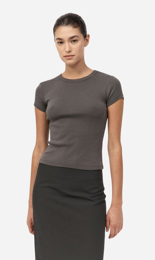 St Agni | Organic Cotton Baby Tee - Khaki