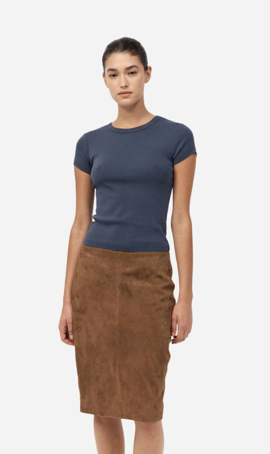 St Agni | Organic Cotton Baby Tee - Storm