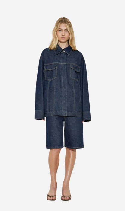 Maison Essentiele | Denim Jort - Deep Indigo