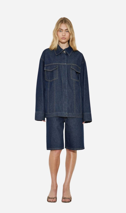 Maison Essentiele | Denim Jort - Deep Indigo