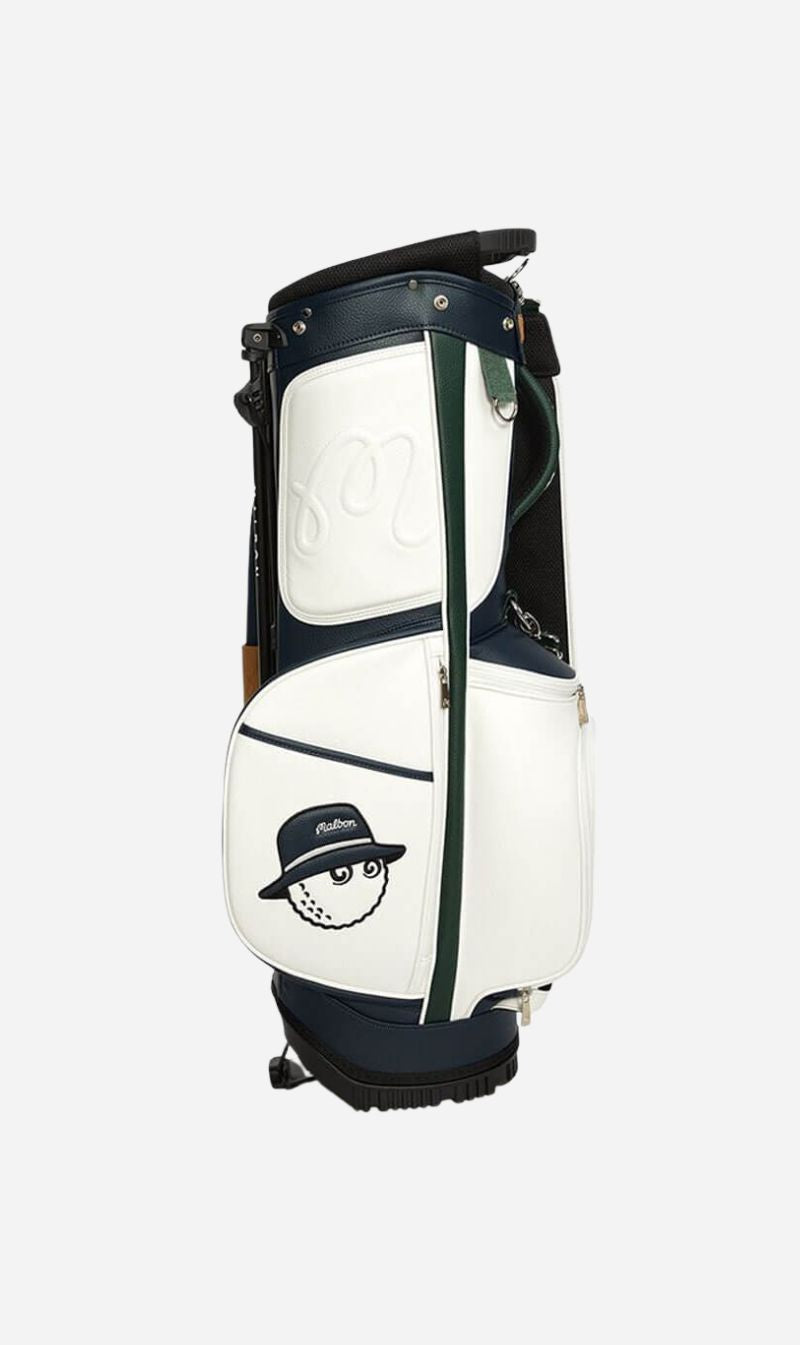 Malbon | Evergreen Stand Bag - Evergreen/Navy