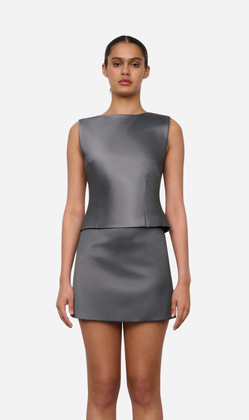 One Of Others | Everly Top - Gunmetal