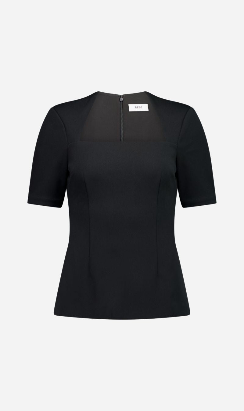 Rebe | Elise Top - Black