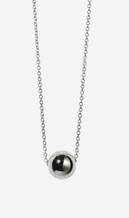 Meadowlark | Orb Necklace Small - Silver