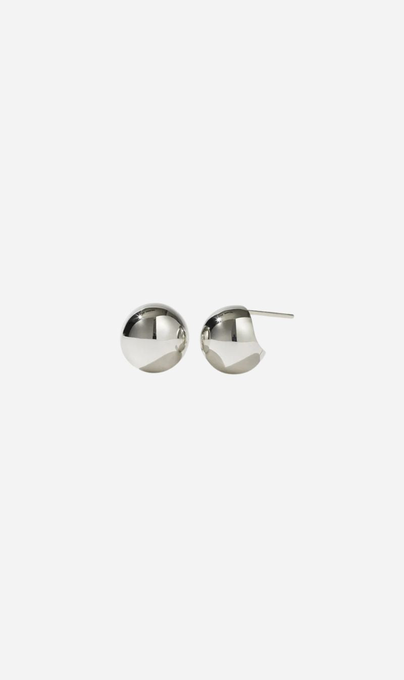 Meadowlark | Orb Earrings Small - Silver