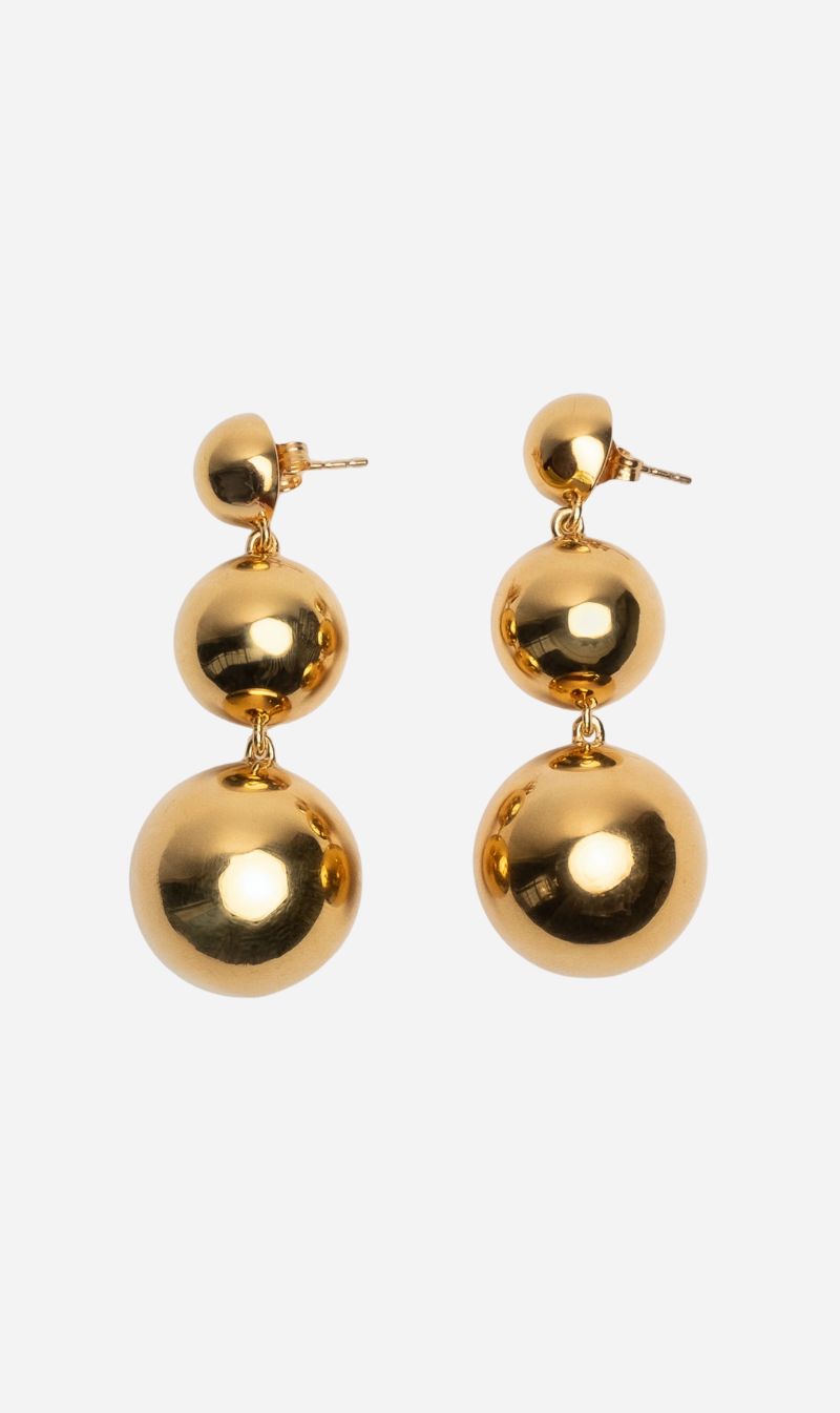 Jasmin Sparrow | Flow Earrings Long - Gold