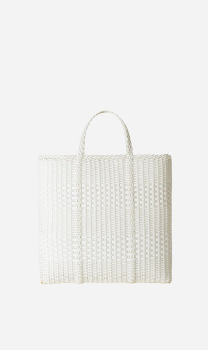 Palorosa | Large Lace Basket - White