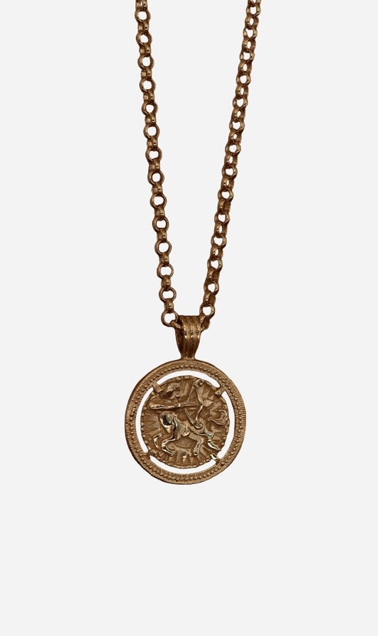 Zoe & Morgan | Sagittarius Necklace - Gold