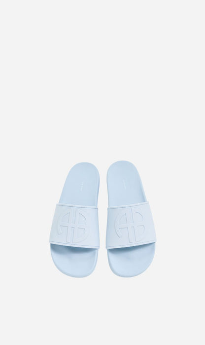 Anine Bing | Isla Slides - Pale Blue
