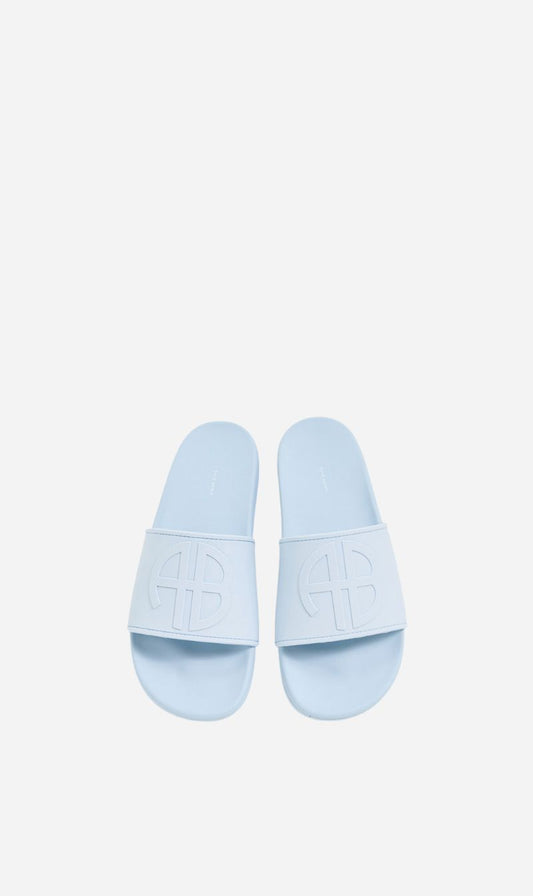 Anine Bing | Isla Slides - Pale Blue