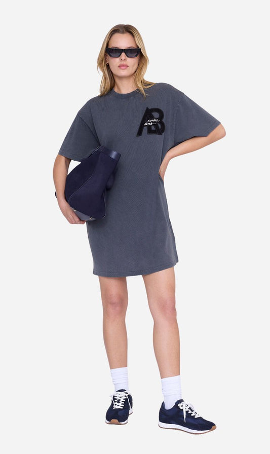 Anine Bing | Beth Mini Dress Anine Bing - Washed Black