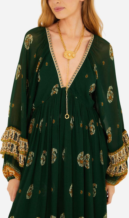 Farm Rio | Maxi Dress - Ayla Green