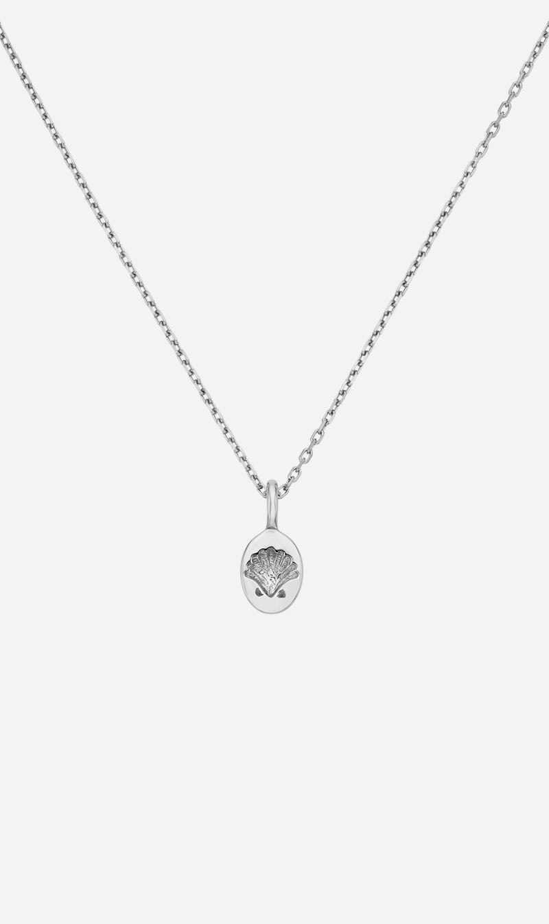 Zoe & Morgan | Secret Society Of Shell Lovers Necklace - Silver