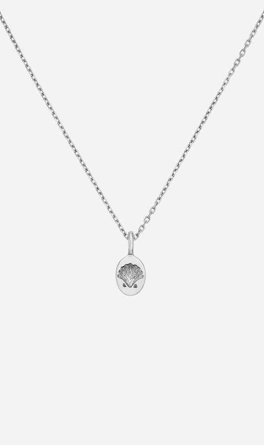 Zoe & Morgan | Secret Society Of Shell Lovers Necklace - Silver