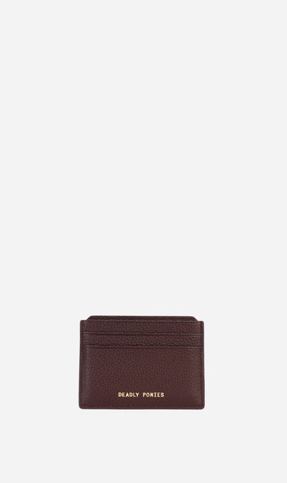 Deadly Ponies | Card Sleeve - Dark Cherry