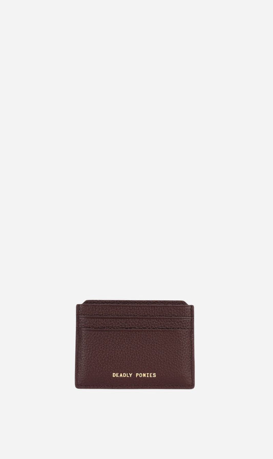 Deadly Ponies | Card Sleeve - Dark Cherry