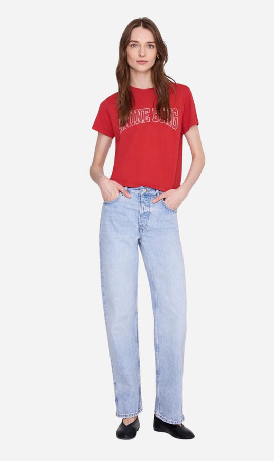 Anine Bing | Shelley Tee - Tango Red