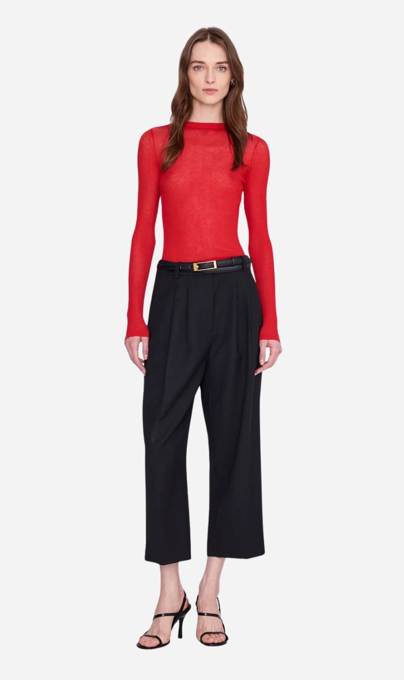 Anine Bing | Tiana Sweater - Tango Red