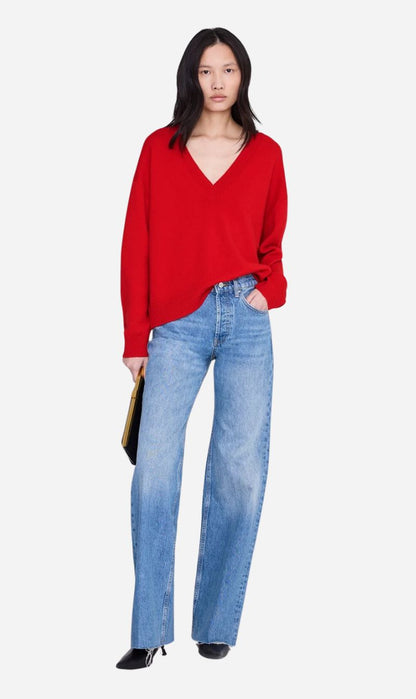 Anine Bing | Lee Sweater - Tango Red