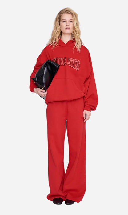 Anine Bing | Kacey Sweatpant - Tango Red