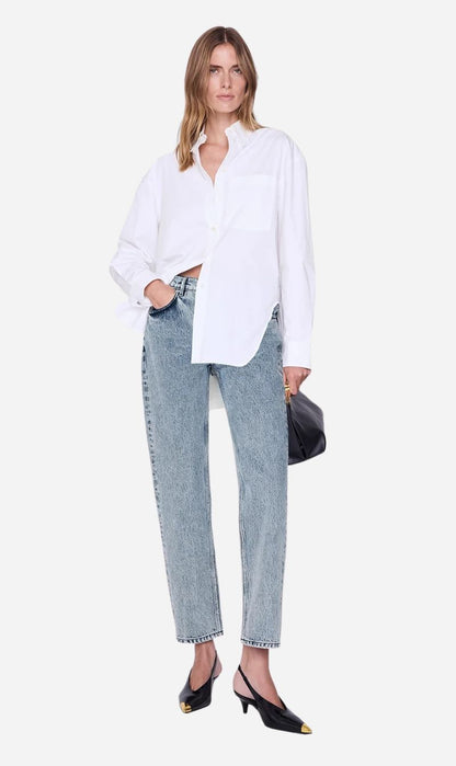Anine Bing | Scott Shirt - White