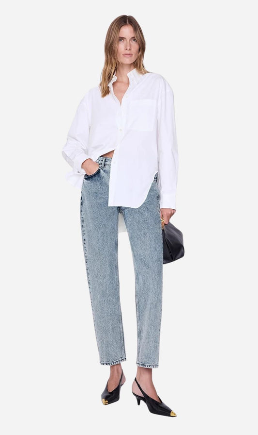 Anine Bing | Scott Shirt - White