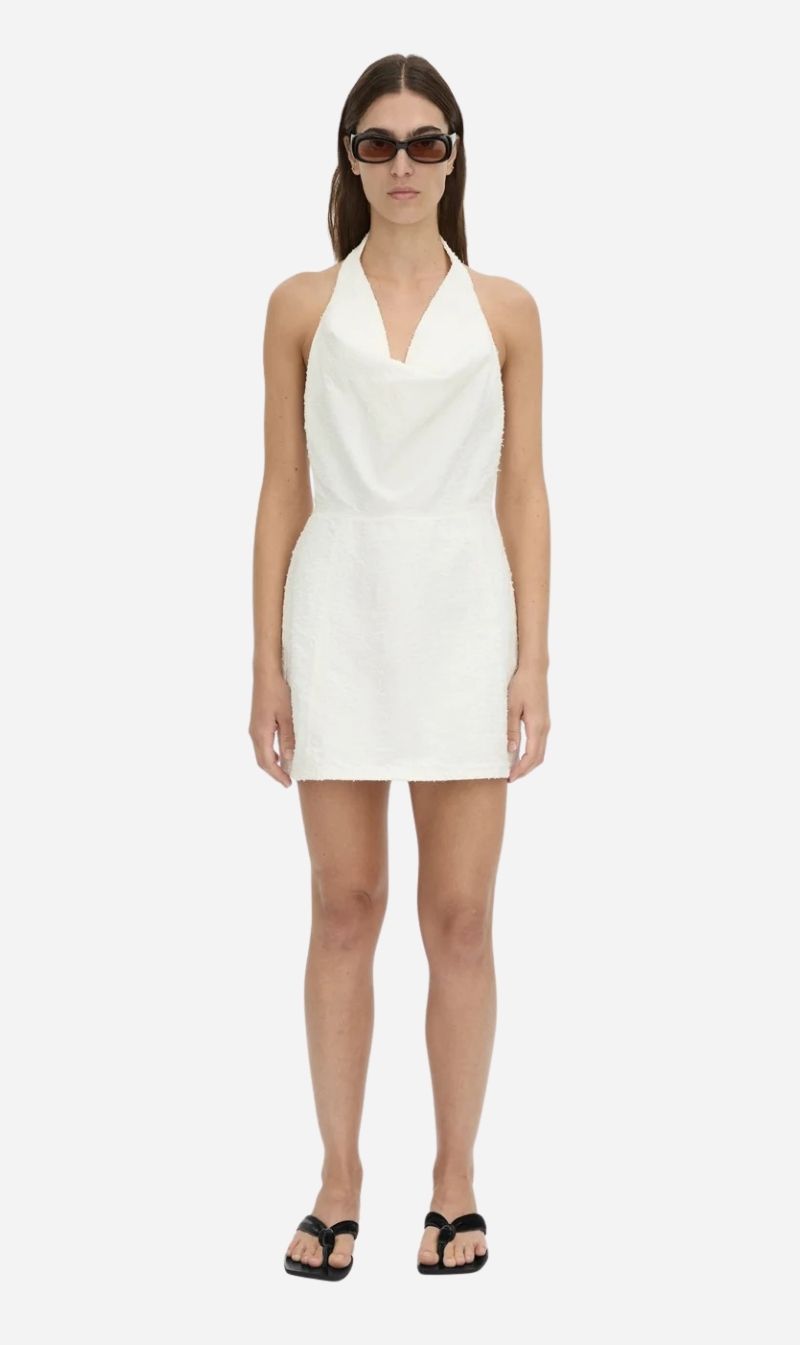 Camilla & Marc | Aubrey Denim Mini Dress - White Neps