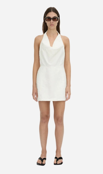 Camilla & Marc | Aubrey Denim Mini Dress - White Neps