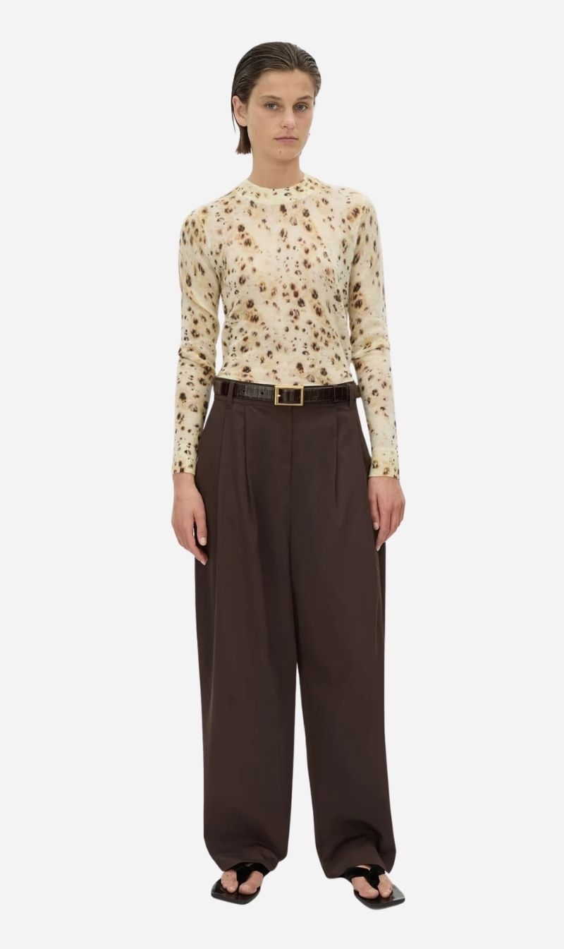 Camilla & Marc | Lola Relaxed Pant - Hickory