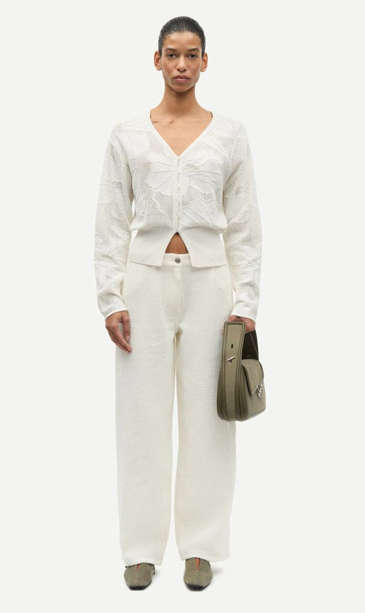 Samsoe Samsoe | Sapoppie Cardigan - Clear Cream
