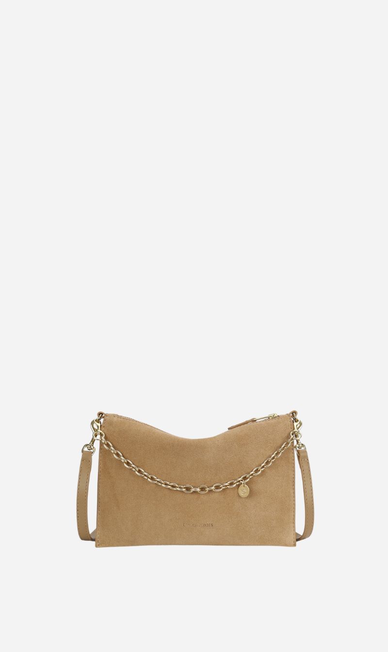 Deadly Ponies | Siamese Bag - Oat Suede