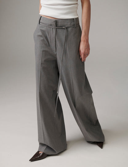 Day Birger Et Mikkelsen | Elina Classic Gab - Medium Grey Melange