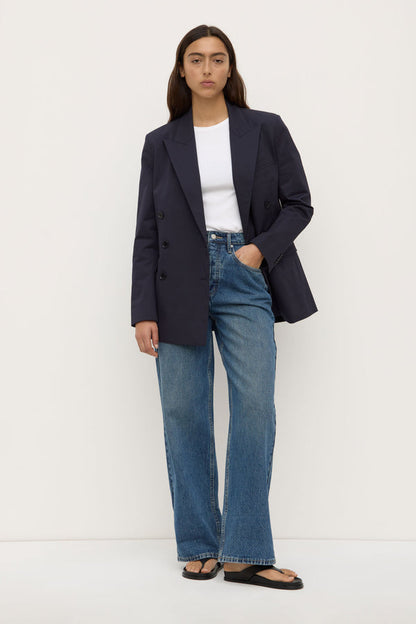 Assembly Label | Ellen Double Breasted Blazer - True Navy