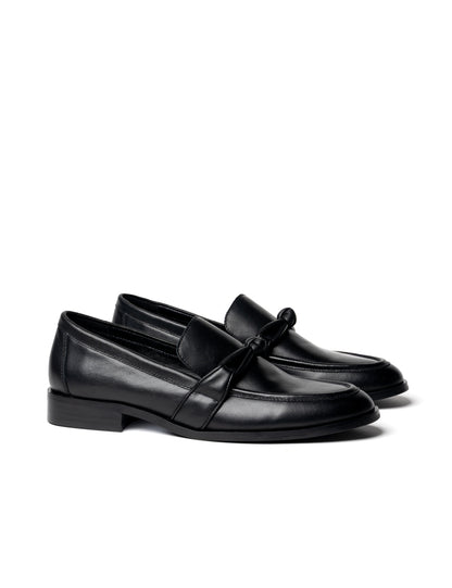 La Tribe | Emily Knot Loafer - Black