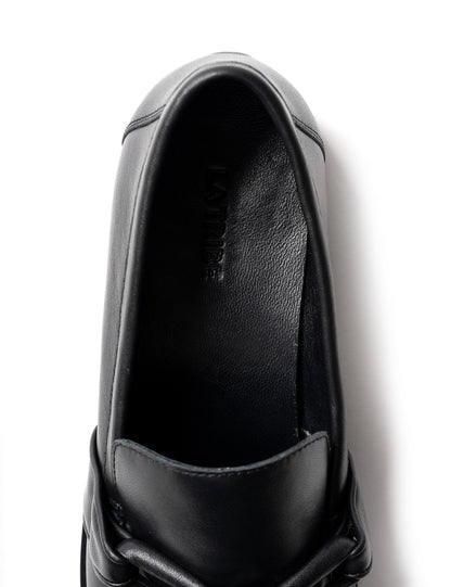 La Tribe | Emily Knot Loafer - Black