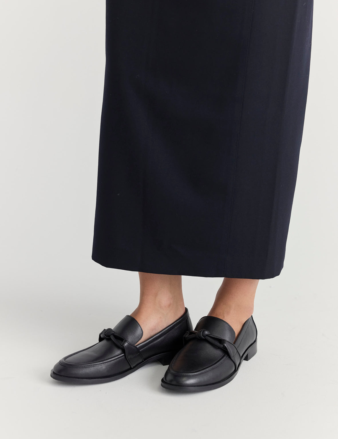 La Tribe | Emily Knot Loafer - Black