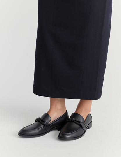 La Tribe | Emily Knot Loafer - Black