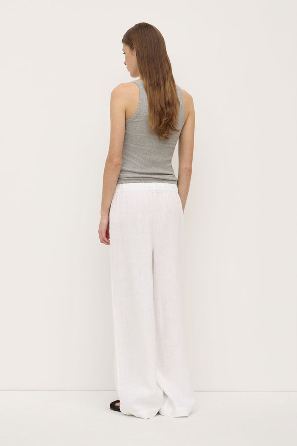 Assembly Label | Everyday Linen Pant - White