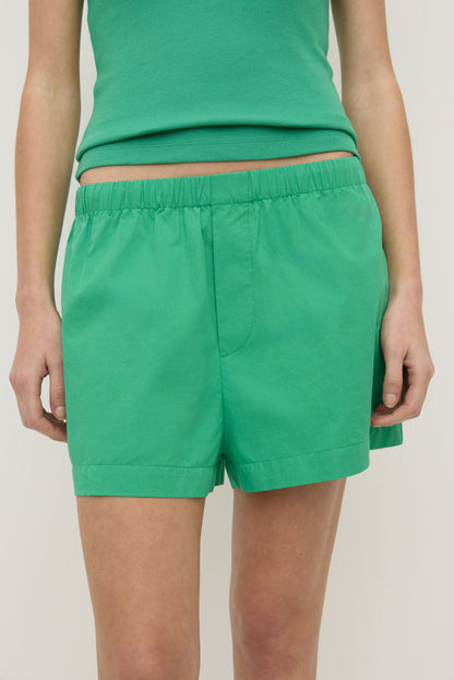 Assembly Label | Everyday Poplin Short - Bright Green