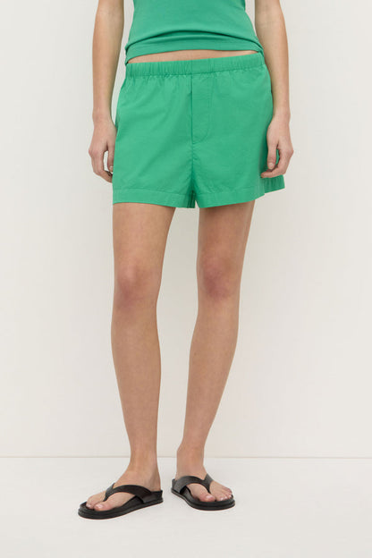 Assembly Label | Everyday Poplin Short - Bright Green
