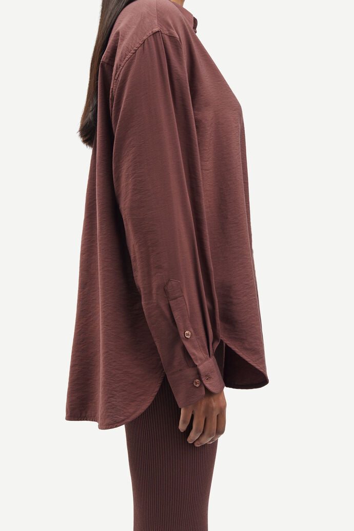 Samsoe Samsoe | Alfrida Shirt - Brown Stone