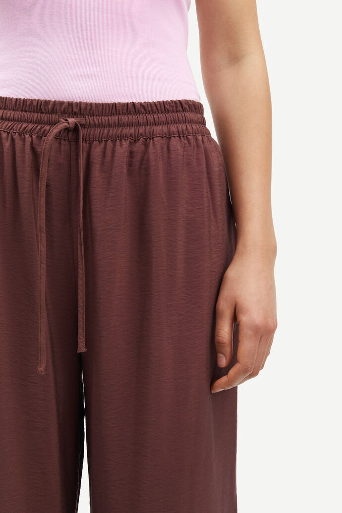 Samsoe Samsoe | Sahelena Trousers - Brown Stone
