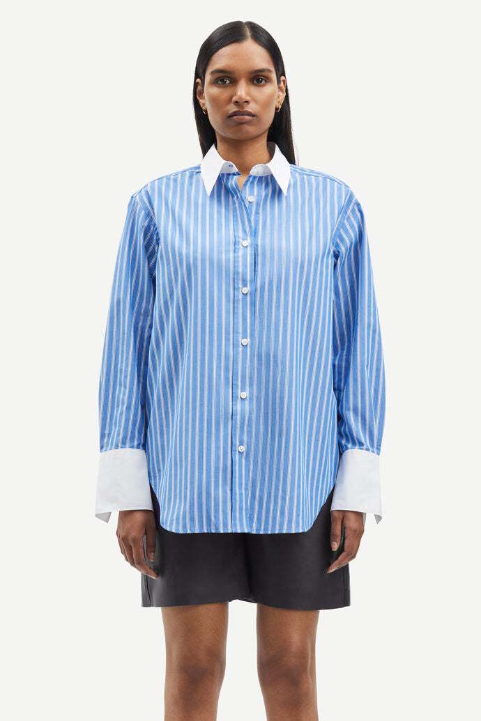 Samsoe Samoe | Salovas Shirt - Blue St.
