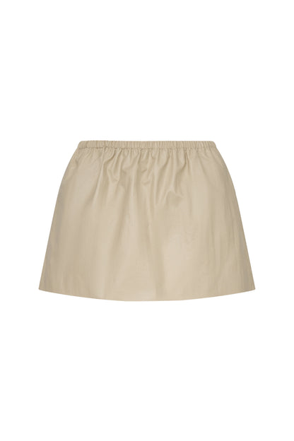One Of Others | Fangio Mini Skirt - Almond