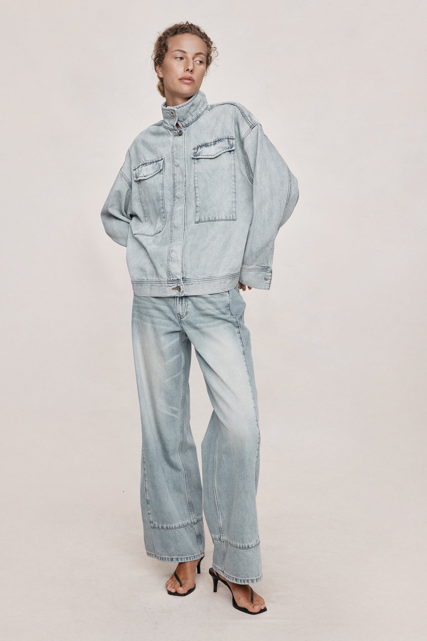 Marle | Farrin Jacket - Faded Blue