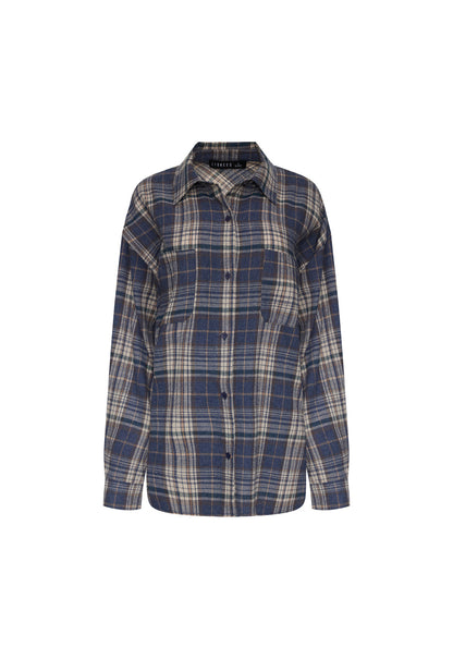 Lioness | Clarity Shirt - Ash Plaid