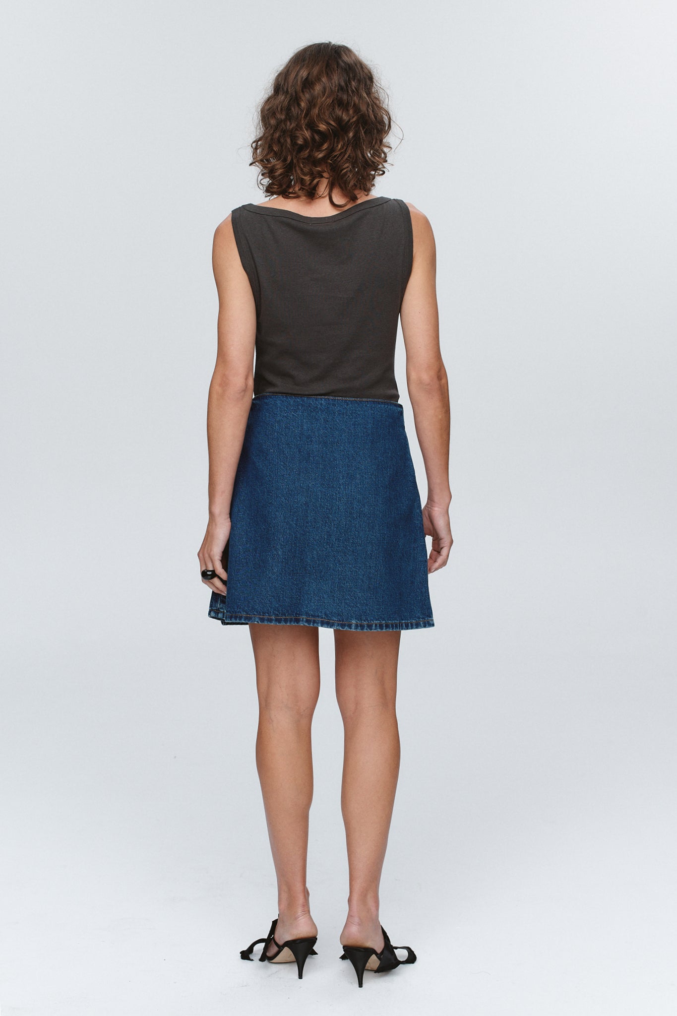 Marle | Finn Skirt - Washed Indigo