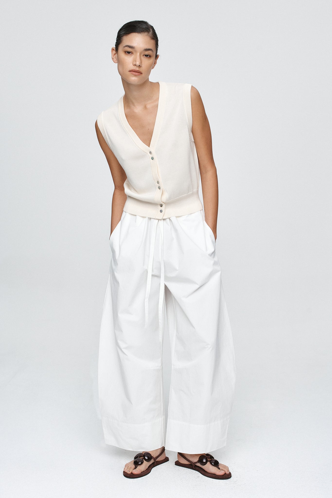 Marle | Foundations Vest - Ivory
